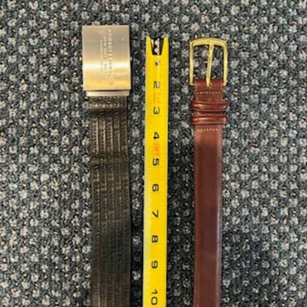 Belts - Armani exchange & Land's end